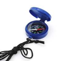 Компас 40 мм. пластик, с крышкой, на шнурке