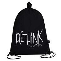 Мешок для обуви 1 отд, 360*480 светоотр. "Переосмысли!" петля