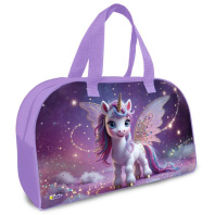 Сумка для внешкольных занятий 35*23*14,5см Оникс "Волшебное очарование" карман