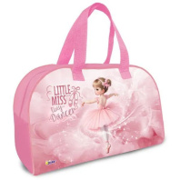 Сумка для внешкольных занятий 35*23*14,5см Оникс "Маленькая балерина" карман