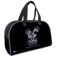 Сумка для внешкольных занятий 35*23*14,5см Оникс "Стильный заяц" карман