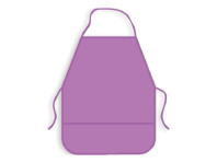 Накидка для труда 490*390мм "Сиреневая"