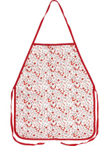 Фартук для труда 490*390мм "Лисички. Белый"