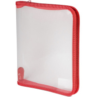 Папка д/тетрад. А5 (230*180*25) 1отд. молния вокруг, пластик "Офис б/цв Красная" Папка д/тетрад. А5 (230*180*25) 1отд. молния вокруг, пластик "Офис б/цв Красная"