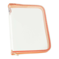 Папка д/тетрад. А5 (230*180*25) 1отд. молния вокруг, пластик "Офис б/цв Персиковая" Папка д/тетрад. А5 (230*180*25) 1отд. молния вокруг, пластик "Офис б/цв Персиковая"