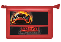 Папка д/труда А4 (325*230*100) 1отд. молния сверху, пластик "Race in desert"