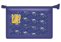 Папка д/труда А4 (325*230*100) 1отд. молния сверху, пластик "Археология"