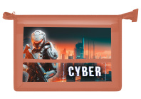 Папка д/труда А4 (325*230*100) 1отд. молния сверху, пластик "Солдат будущего"