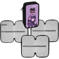 Пенал 2 отд. (205*120*40) молния, картон с конгревным тиснением Kawaii Mimi