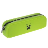 Пенал-косметичка (200*50*60) силикон, молния "Pixel Boom"