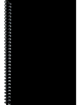 Блокнот А5  80л гребень слева "Дизайн в чёрном цвете - 7" клетка