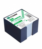 Блок бумаги для записи  (80*80*50мм) белый, непроклеенный, 65 г/м2, в боксе