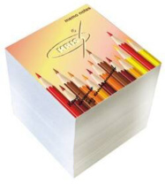 Блок бумаги для записи (90*90*90мм) белый, непроклеенный, 80г/м.кв белизна 100% (оф.1) Блок бумаги для записи (90*90*90мм) белый, непроклеенный, 80г/м.кв белизна 100% (оф.1)