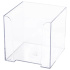 Подставка под бумажный блок (90*90*90мм) прозрачная