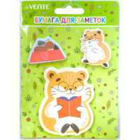 Набор бумаги с липким краем "deVENTE. Hamster" 40x40 мм и 70x70 мм, 3x20 л.