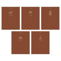 Тетрадь А5 48л кл. Hatber "А-ля Рус" софт-тач, 3Dфольга, 5диз.в блоке