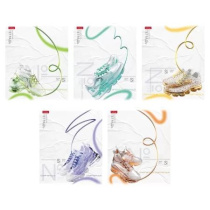 Тетрадь А5 48л кл. Hatber "Легкий стиль" обл.мел.бум., 5диз.в блоке