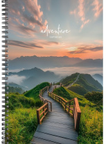 Тетрадь А4  60л кл. гребень Проф-Пресс "Красивая природа - 3"