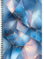 Тетрадь А4  60л кл. гребень Проф-Пресс "Красивый мрамор"