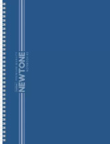 Тетрадь А4  80л кл. гребень Hatber "NEWtone Pastel. Чернильное небо" многоурперф., софт-тач*