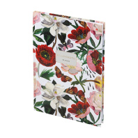 Тетрадь А4 7БЦ  80л кл. сшивка Альт "Flora. Пионы" глянц.лам. БЕЗ ПОЛЕЙ