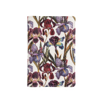 Обложка для паспорта кожзам "Flora. Ирисы"