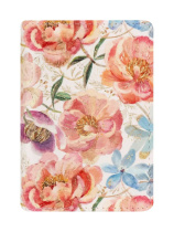 Обложка для паспорта кожзам "Flora. Цветочная феерия"