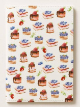 Обложка для паспорта ПВХ "Cupcakes Pattern" плотность 600 мкм