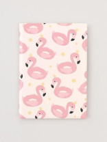 Обложка для паспорта ПВХ "Flamingo Queen" плотность 600 мкм