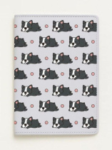 Обложка для паспорта ПВХ "French Bulldog" плотность 600 мкм