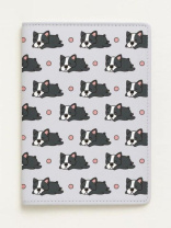 Обложка для паспорта ПВХ "French Bulldog" плотность 600 мкм