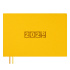 Планинг дат. 2026г 181*127мм 64л., кожзам., мягк.пер. "Джут горчичный" +ПОДАРОК