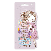 Набор заколок для волос "Феникс+. Зефирные сны" 6шт., 5,2см