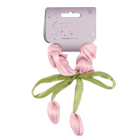 Резинка для волос "Феникс+. Тюльпаны" 1шт.