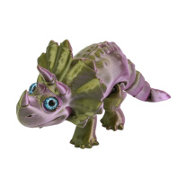 Игрушка 3D "Трицератопс Терентий" 13 см, цвет ассорти