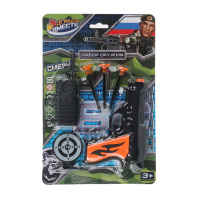 Игровой набор "Военный" пистолет с присосками