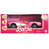 Машинка металл. 12см "Кабриолет Barbie" инер. мех.