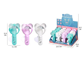 Вентилятор детский "Лягушка", 12см, цвет микс