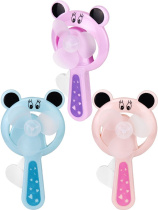 Вентилятор детский "Мишка" 15см, цвет микс