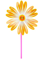 Ветрячок 30см "Ромашка" ассорти