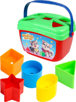 Сортер-ведерко "Щенки" 1+