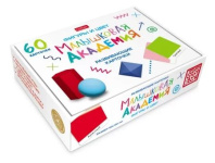 Игра обучающая "Малышковая Академия. Фигуры и цвет" 60 карточек