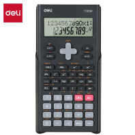 Калькулятор  10+2 разр. Deli научный, для ЕГЭ, темно-серый E1720