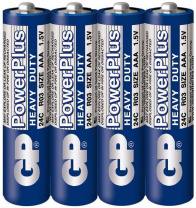 Батарейка R-03 (ААА) GP PowerPlus, солевая, цена за 1 шт