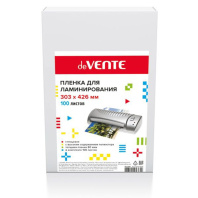 Плёнка д/ламинирования deVente А3,  80мкм, 100шт/уп