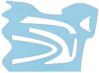 Трафарет пласт. графиков функций