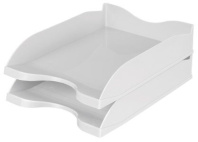 Лоток д\бумаг гориз. серый