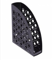 Накопитель д\бумаг верт. ВЕГА чёрный