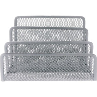 Подставка д\бумаг гориз. 17*8*13см металл, серая