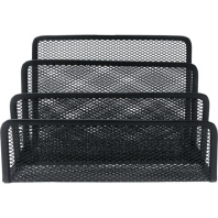 Подставка д\бумаг гориз. 17*8*13см металл, черная